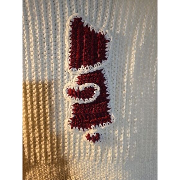 Vintage Crocheted Child Afghan Bonnet Holly Hobbie 36x30in Handmade‎ - Picture 2 of 4